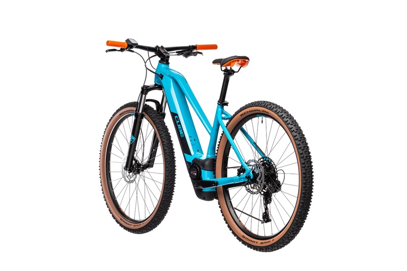 Cube horské elektrokolo REACTION HYBRID PRO petrol orange